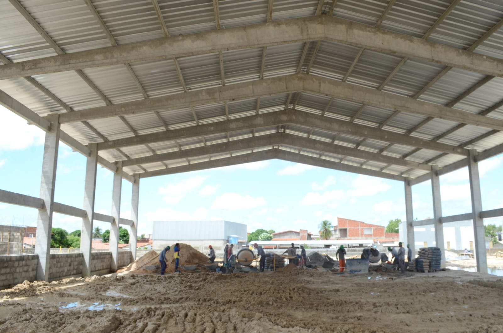 Com investimento de R$ 16 milhões, IERN/Mossoró já está com um total de 40% dos serviços concluídosLocalizado no bairro Santo Antônio, Unidade será o 11º equipamento instalado no Estado.