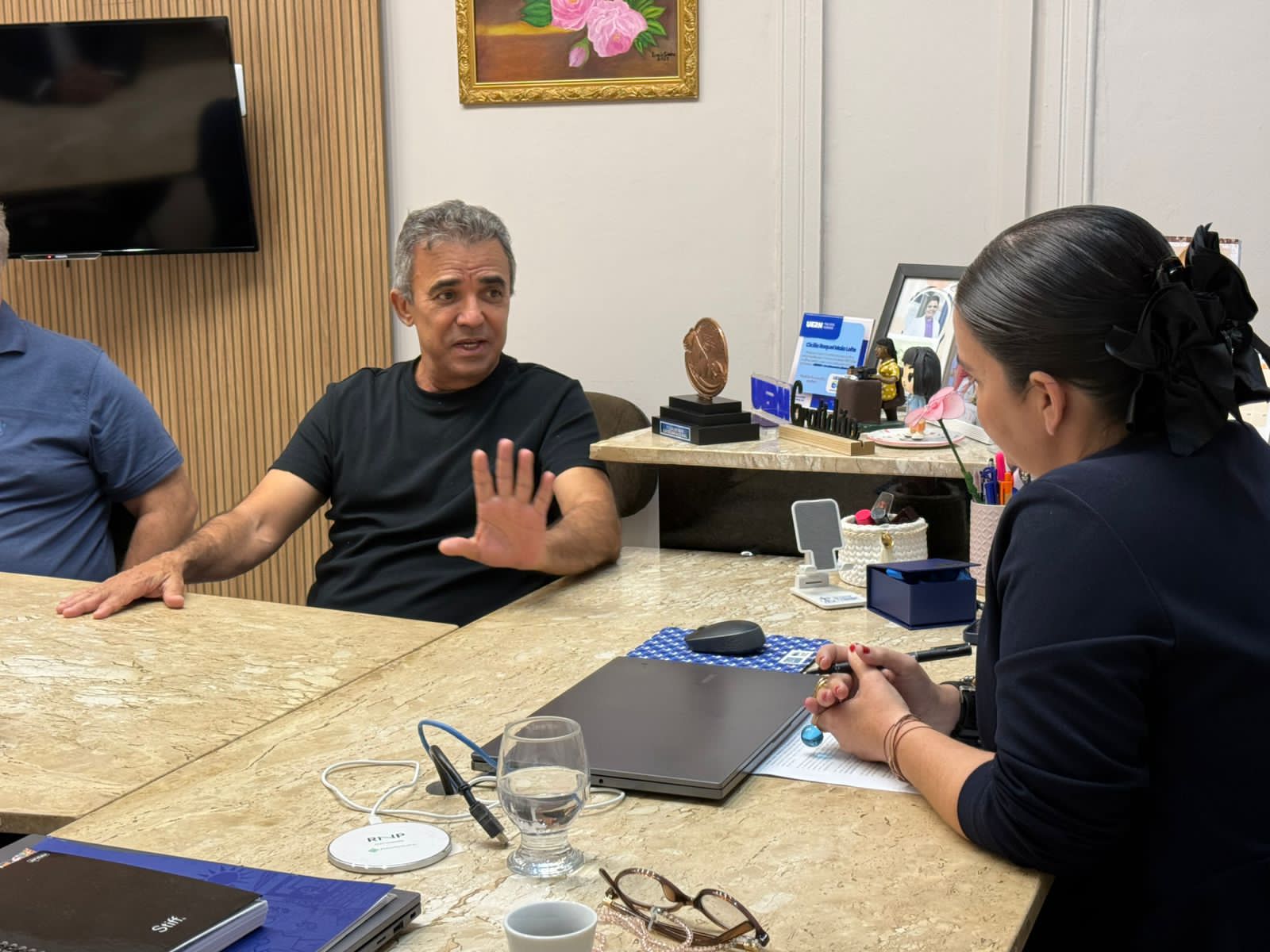 Jorge do Rosário destaca importância da UERN e reforça compromisso com a universidade