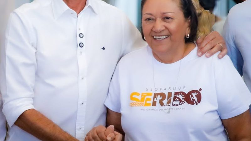 Governadora e Ministro visitam as obras da Adutora do Agreste