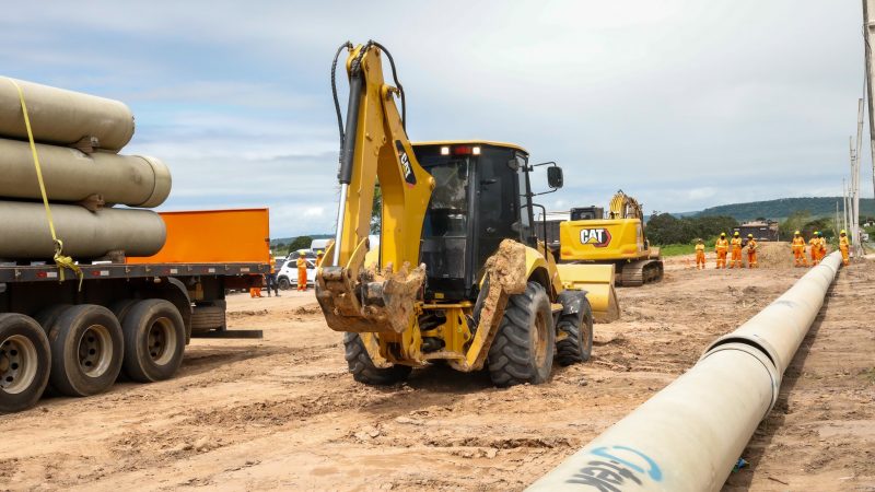 Caern trabalha para conter vazamento e restabelecer abastecimento em Mossoró