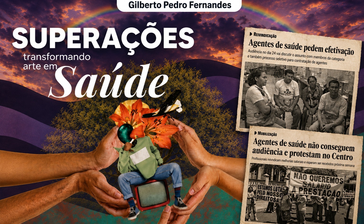 Livro contando a trajetória dos Agentes Comunitários de Saúde (ACS) em Mossoró será lançado nesta sexta-feira (24) no Teatro Lauro Monte