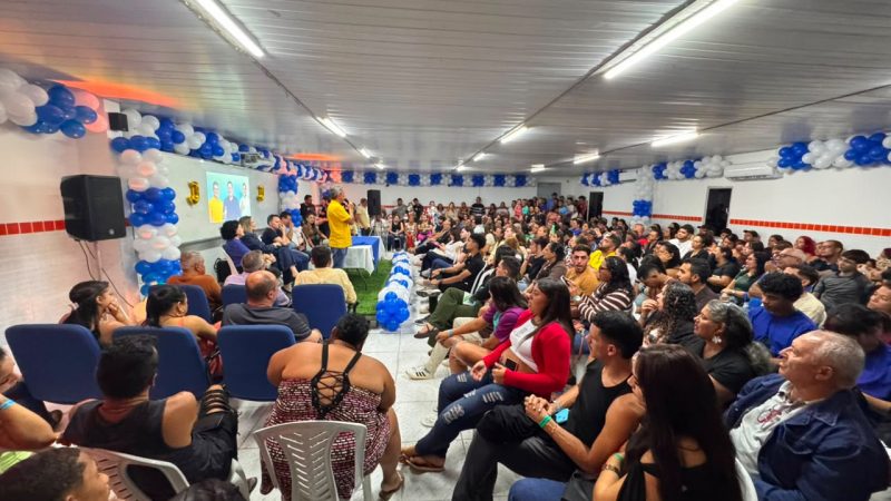 Cícero Martins reúne lideranças e grande público em apoio a Jorge do Rosário em Natal