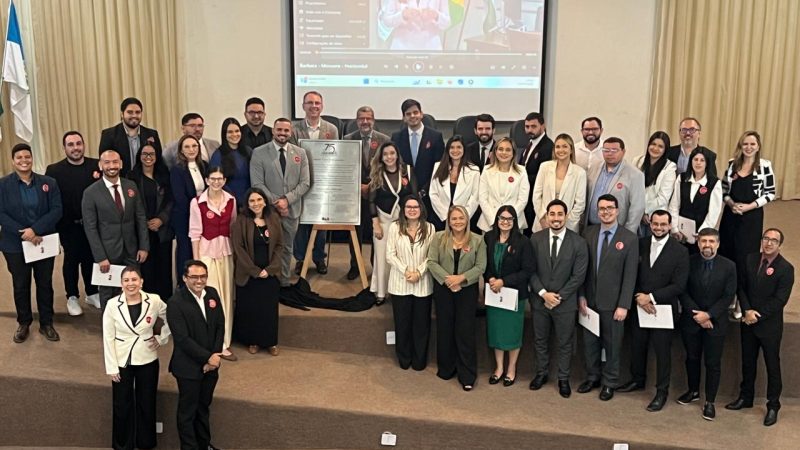 OAB Mossoró celebra 75 anos de história com sessão ordinaria do conselho e da início das comemorações do Jubileu de Diamante