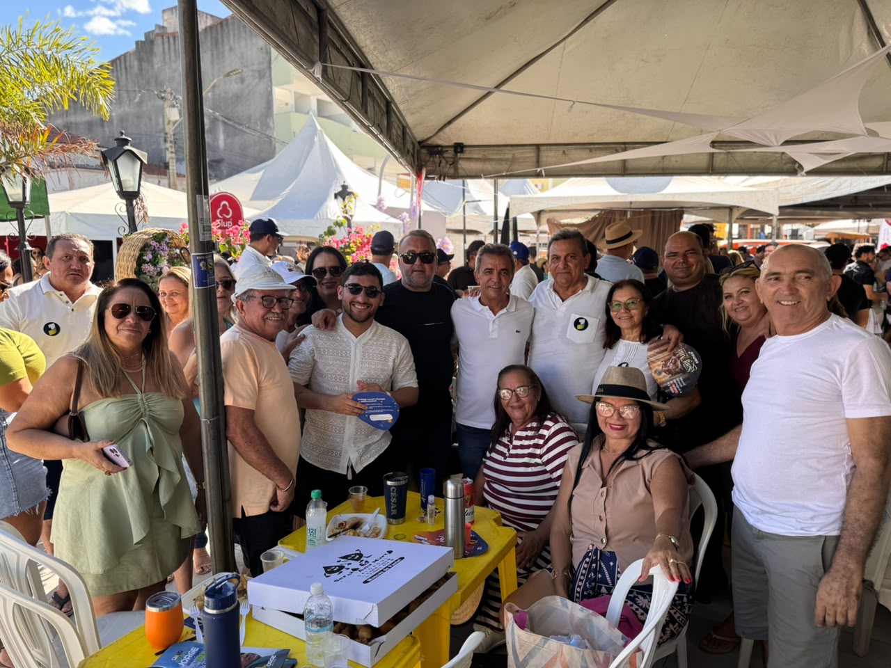 Jorge do Rosário prestigia Feirinha de Sant’Ana e recebe apoio de lideranças em Caicó