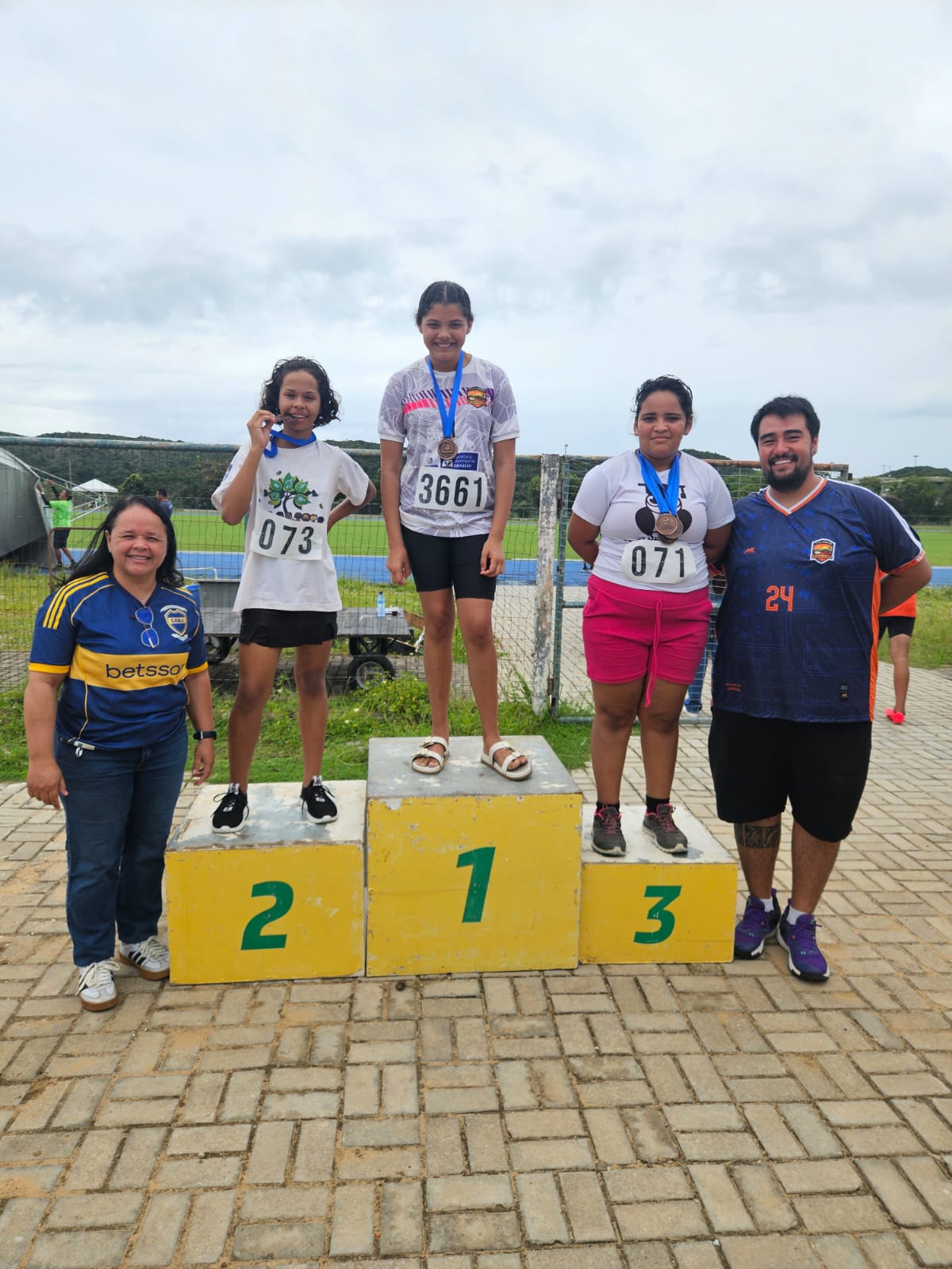 Estudantes de Serra do Mel conquistam medalhas na seletiva do ParaJerns em Natal