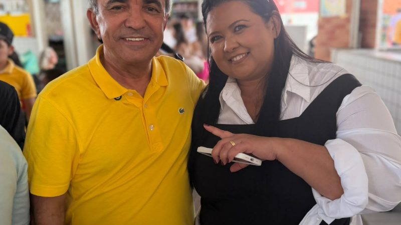 Apoio de Bibi de Maria Ivone fortalece candidatura de Jorge do Rosário em Ipueira