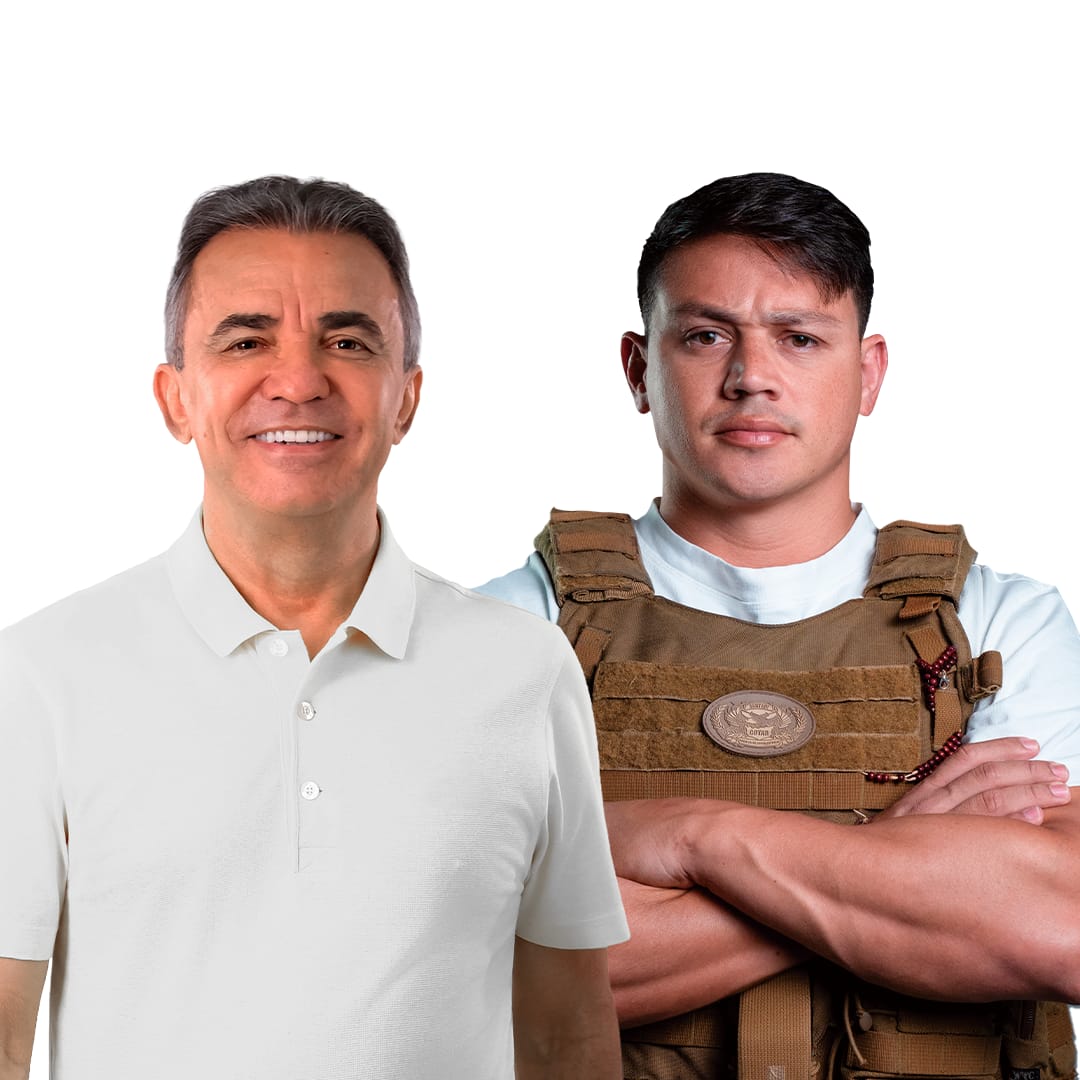 Dobradinha Cabo Deyvison/Jorge realiza primeira grande motociata da campanha