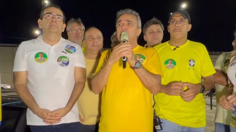 Parnamirim mostra que está com Jorge em grande carreata