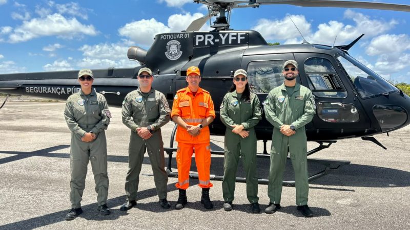 RN forma as primeiras mulheres pilotos de helicóptero da história da segurança pública do estado