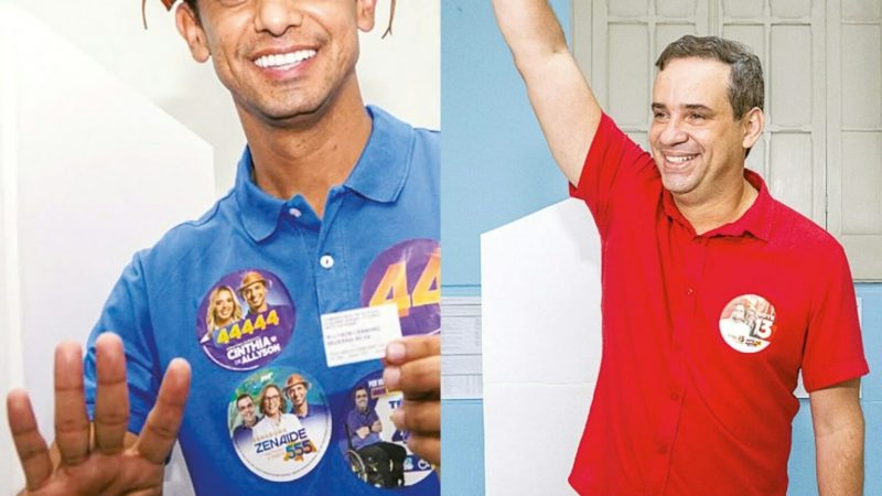 Allyson e Cadu vão ao segundo turno no RN com diferença de 15,5 mil votos
